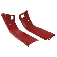Coupe Rear Roof Panels - Red For 1990 Corvette