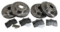 Brake Rotor & Pad Kit - Car Set For 1965-1982 Corvette