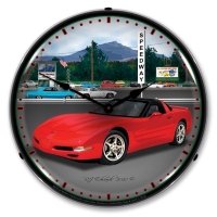 LED Clock- C5 Raceway For 1997-2004 Corvette