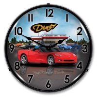 LED Clock- C6 Convertible Diner For 2005-2013 Corvette