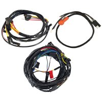 Wiring Harness - 6 Cylinder - W/Gauges For 1966 Ford Mustang
