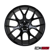 MM350 19x95 Wheel Gloss Black Rear Only For 2005-2014 Mustang