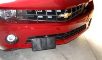 Camaro "Remote Control" Retractable License Plate Fram