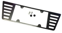 C7 2014-2018 Corvette Winged Carbon Fiber License Plate Frame