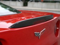 C6 Corvette Hydro Carbon Fiber Z06 style rear Spoiler
