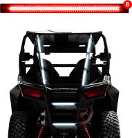XK Glow 12-Inch Red Strobe Tube Lights 8-Pack - Ultra Bright LED Emergency Lighting with Traffic ...