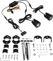 XK Glow Dual LED Driving Lights 2-Inch White/Amber for Motorcycles UTVs & ATVs