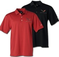 C7 Corvette Mens Nike Dri Fit Polo Shirt