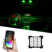 RGB LED Panel Dome Bulb XK Glow BA9S Festoons with Bluetooth App Control