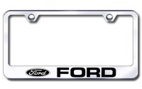 2015-2017 Ford Mustang License Plate Frame - Chrome