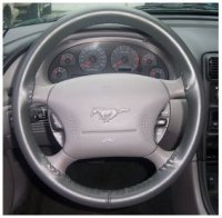 2015-2019 Mustang Wheelskins Steering Wheel Wrap
