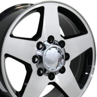 20" Replica Wheel CV91A 8 Lug Fits Rim 20x8.5 Machined Wheel