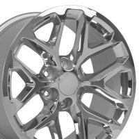 20" Replica Wheel CV98B Fits Tahoe Silverado Suburban GMC Sierra Rim 20x9 Chrome