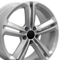 Volkswagen Jetta Audi A8 Q2 18" Replica Wheel VW18 Rim 18x8 Silver Wheel
