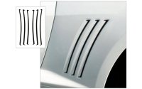 2010-2015 Camaro Sculptured Side Body Vent Decal Accents