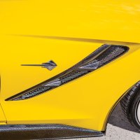 2014-2019 C7 Corvette Trufiber Carbon Fiber Front Fender Vents
