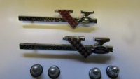 1964-1965 Plymouth Fury Fender Emblem Set by Vans Auto