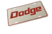 Vintage Dodge Mopar Front License Plate – Challenger, Charger, Coronet