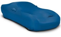 2015-2019 Ford Mustang Coverking Indoor Satin Stretch Custom Car Cover Grabber Blue