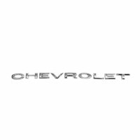 1964 Full-Size Chevrolet Rear Panel Letters, "Chevrolet", Sold as a Set