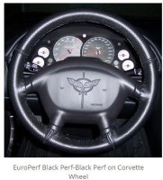 2014-2019 C7 Corvette Wheelskins Steering Wheel Wrap