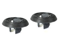 1997-2004 Corvette C5 Sunvisor Bezel Trim Mount New Pair - Made In USA