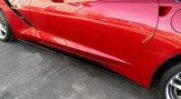 2014-2019 C7 Corvette Painted Side Skirts Package Stage 2
