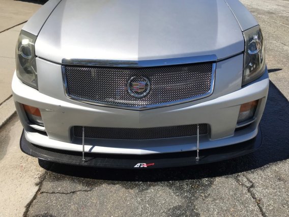 APR Performance Carbon Fiber Wind Splitter With Rods fits 2004-2007 Cadillac CTS-V