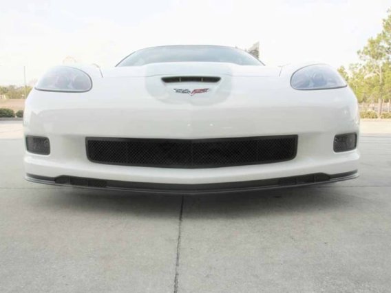 C6 Corvette Z06/GS/ZR1 Laser Mesh Blakk Stealth Front Grille