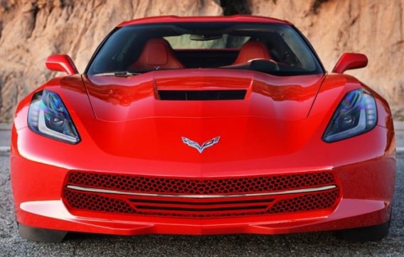 2014-2019 C7 Corvette Matrix Series Painted Front Grille