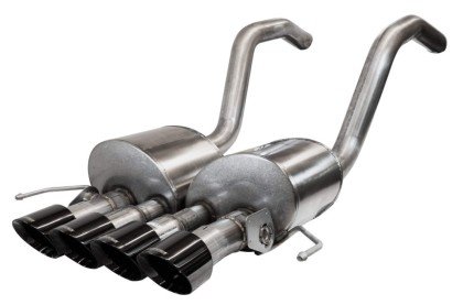 Corsa 2015-2019 Chevrolet Corvette C7 Z06 6.2L 2.75in Xtreme Axle-Back w/ Dual NPP & Quad Black T...