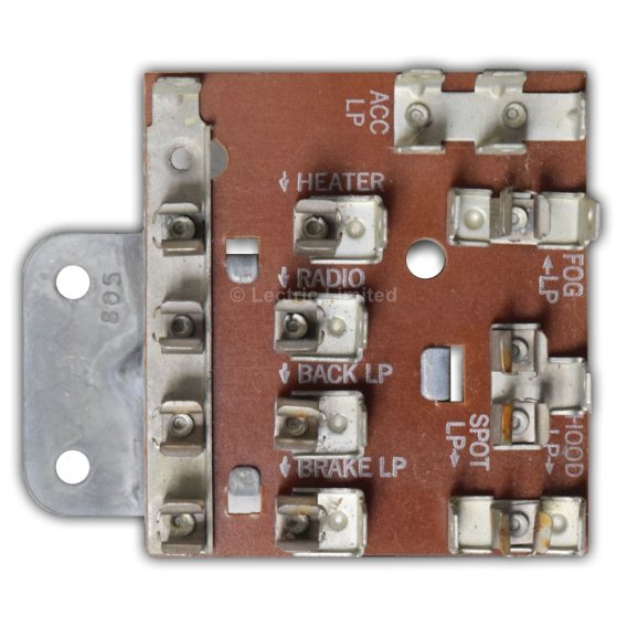 1956 Chevrolet Truck/Pick-Up/Suburban/Blazer Fuse Panel by Lectric Limited - New Old Stock Origin...