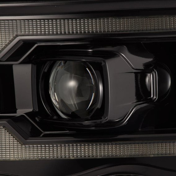 2002-2005 RAM 1500/2500/3500 AlphaRex LUXX-Series LED Projector Headlights Black