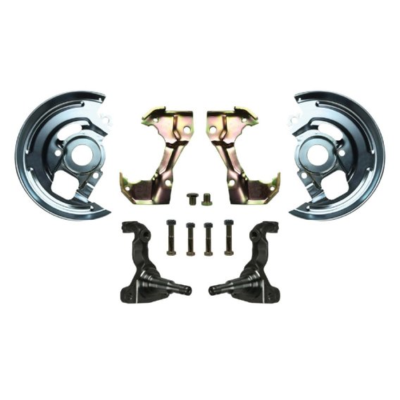 1962-1967 Chevrolet Chevy II Front Brake Conversion Kit The Right Stuff AFXMD2