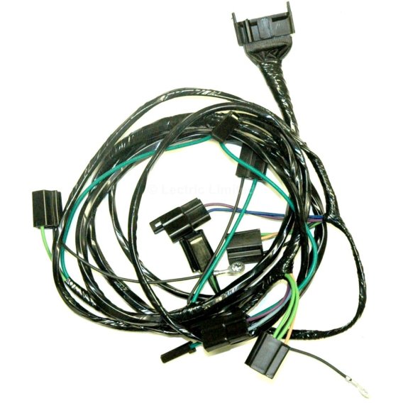 1964 Buick Skylark Lectric Limited Front Light Wire Harness for 3-Speed Manual Trans