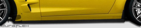 2005-2013 Corvette C6 Duraflex ZR Edition Side Skirts Rocker Panels - 2 Piece
