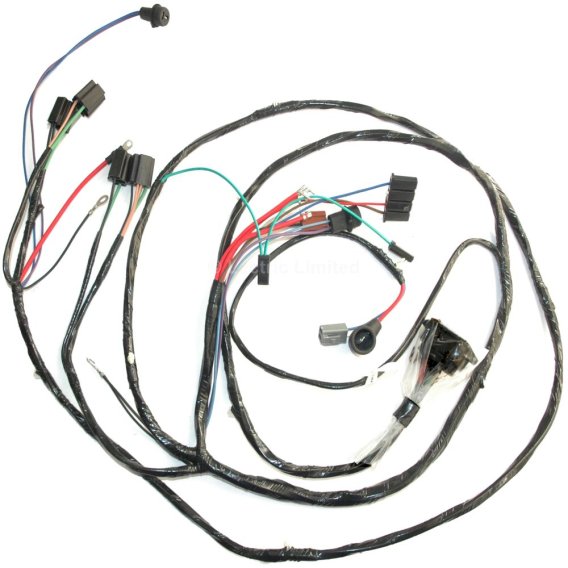 1965 Chevrolet Fullsize Lectric Limited Front Light Harness with Warning Lights