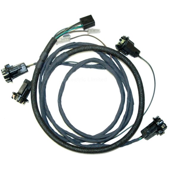 1964 Chevrolet Fullsize Rear Body Light Harness by Lectric Limited for Impala