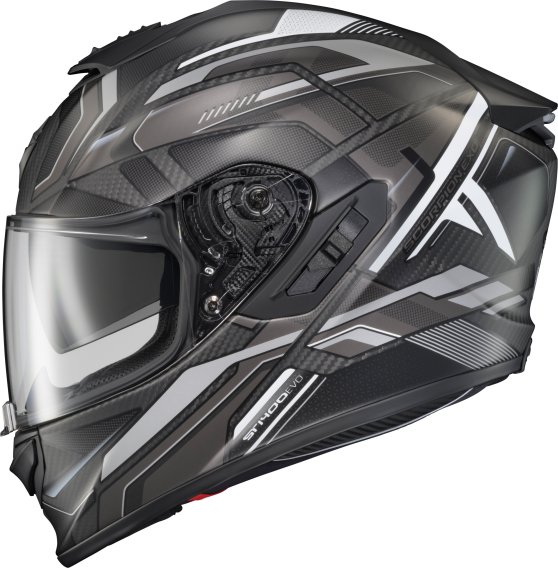 ScorpionEXO ST1400 EVO Carbon Fiber Full Face Sport Touring Street Motorcycle Helmet - Bluetooth ...