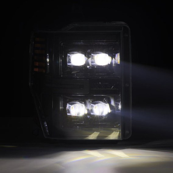 2004-2008 Lincoln Mark LT AlphaRex Pro-Series Black Projector Headlights