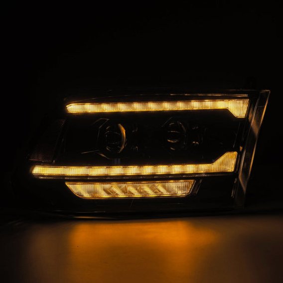 2009-2018 RAM 2500 AlphaRex LED Projector Headlights with Adaptive Light and Sequential Signal