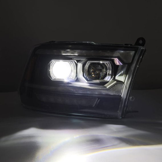 2009-2018 RAM 2500 AlphaRex LED Projector Headlights with Adaptive Light and Sequential Signal