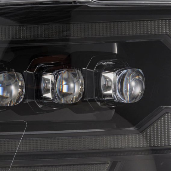 2009-2018 RAM 2500 AlphaRex LED Projector Headlights with ACT Light, Sequential Signal, and DRL