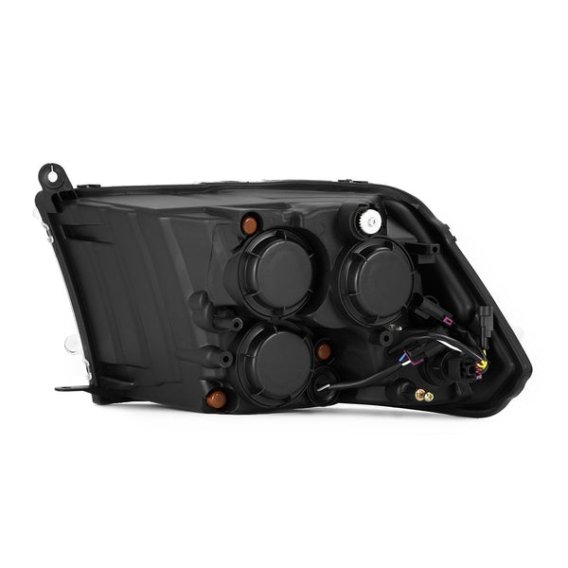 2009-2018 RAM 2500 AlphaRex LED Projector Headlights with ACT Light, Sequential Signal, and DRL
