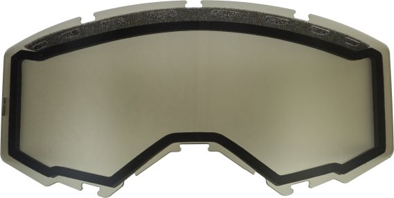 Fly Racing Adult Goggle Replacement Dual Lens with Vents (Smoke, Fits Zone Pro, Zone and Focus Mo...