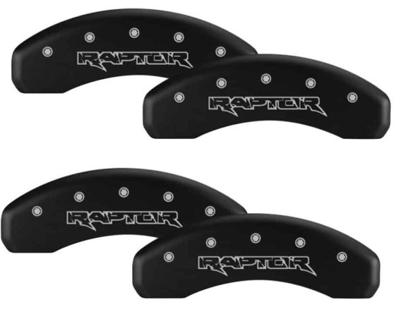 2010-14 Ford Raptor SVT Caliper Covers MGP - Matte Black set