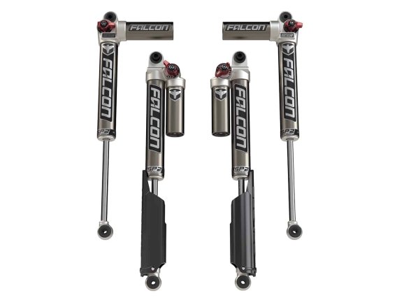 Fits Jeep JL Piggyback Shocks Falcon SP2 3.3 Fast Adjust 2-4.5 " Lift All 4 For 10+ Wrangler JL 4...