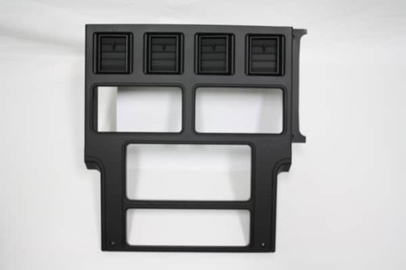 C4 1984-1989 Corvette Radio Bezel with Vents