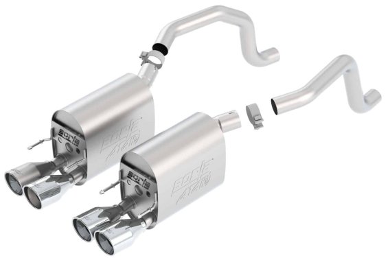 C6 Corvette Borla ATAK Axleback Exhaust 11816