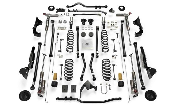 Fits Jeep JK Long Arm Suspension 6 " Alpine RT6 System and Falcon 3.3 Fast Adjust For 07-18 Wrang...